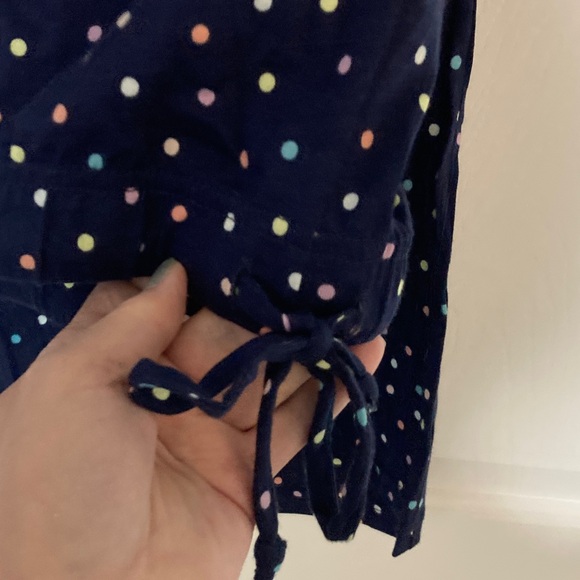 Teal Top and Polka Dot Pajama/Loungewear Set - Picture 6 of 8